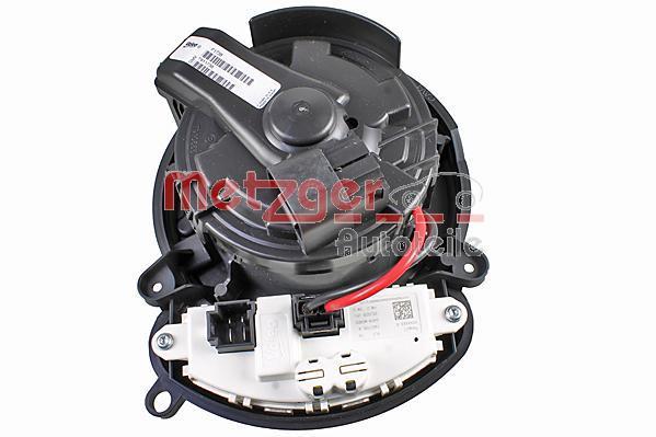 Pulseur d'air habitacle (Ventilateur habitacle) METZGER ref. 0917404